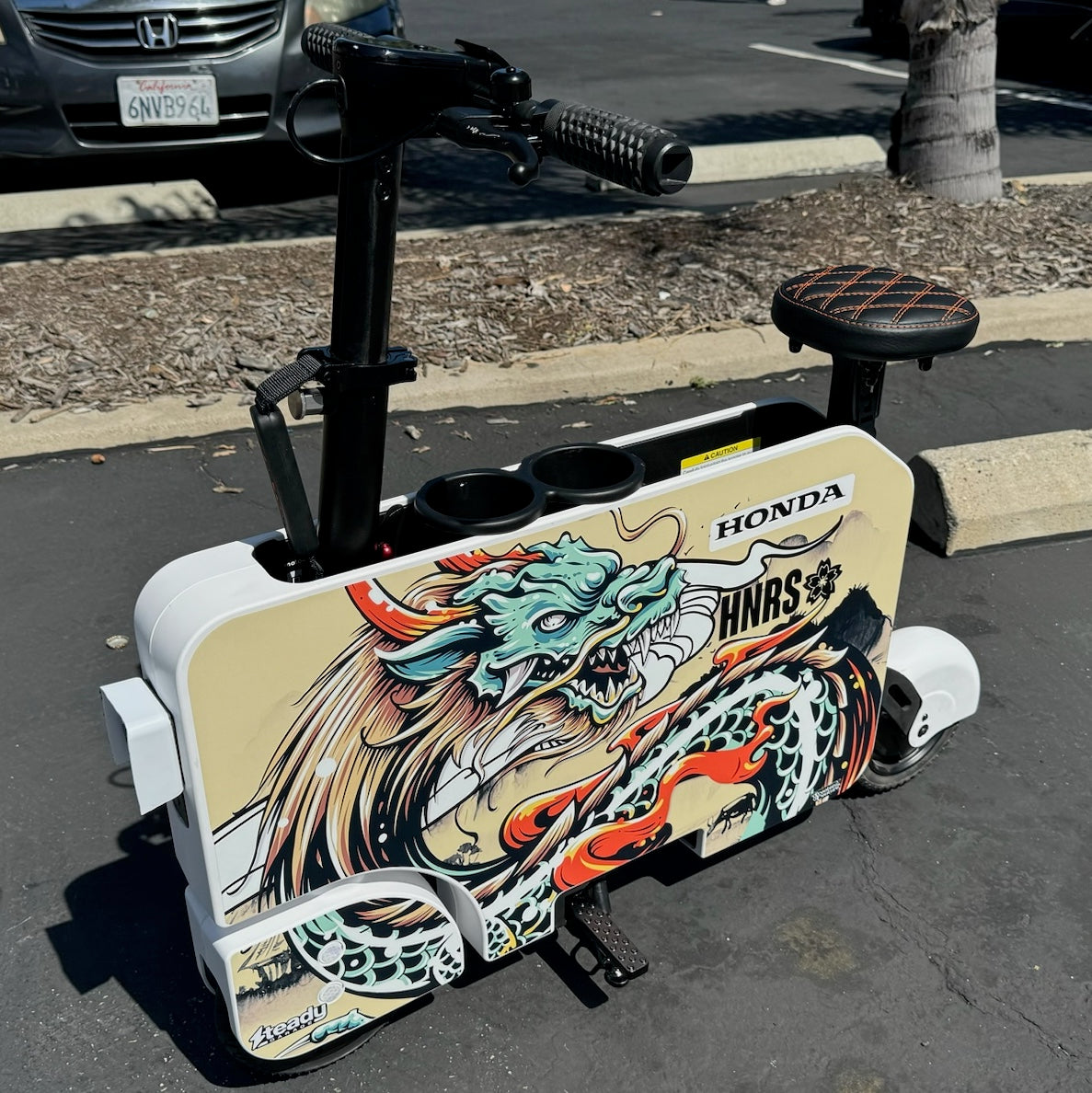 Honda Motocompacto seat covers by Cheeky Seats