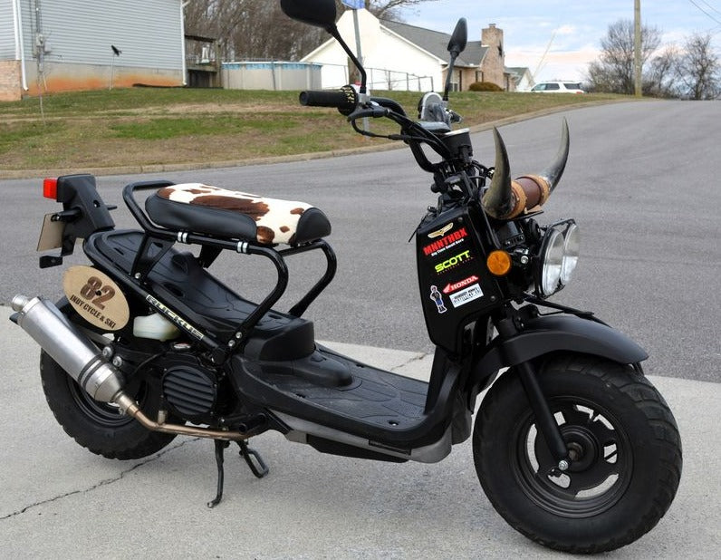 Honda Ruckus faux fur seat cover