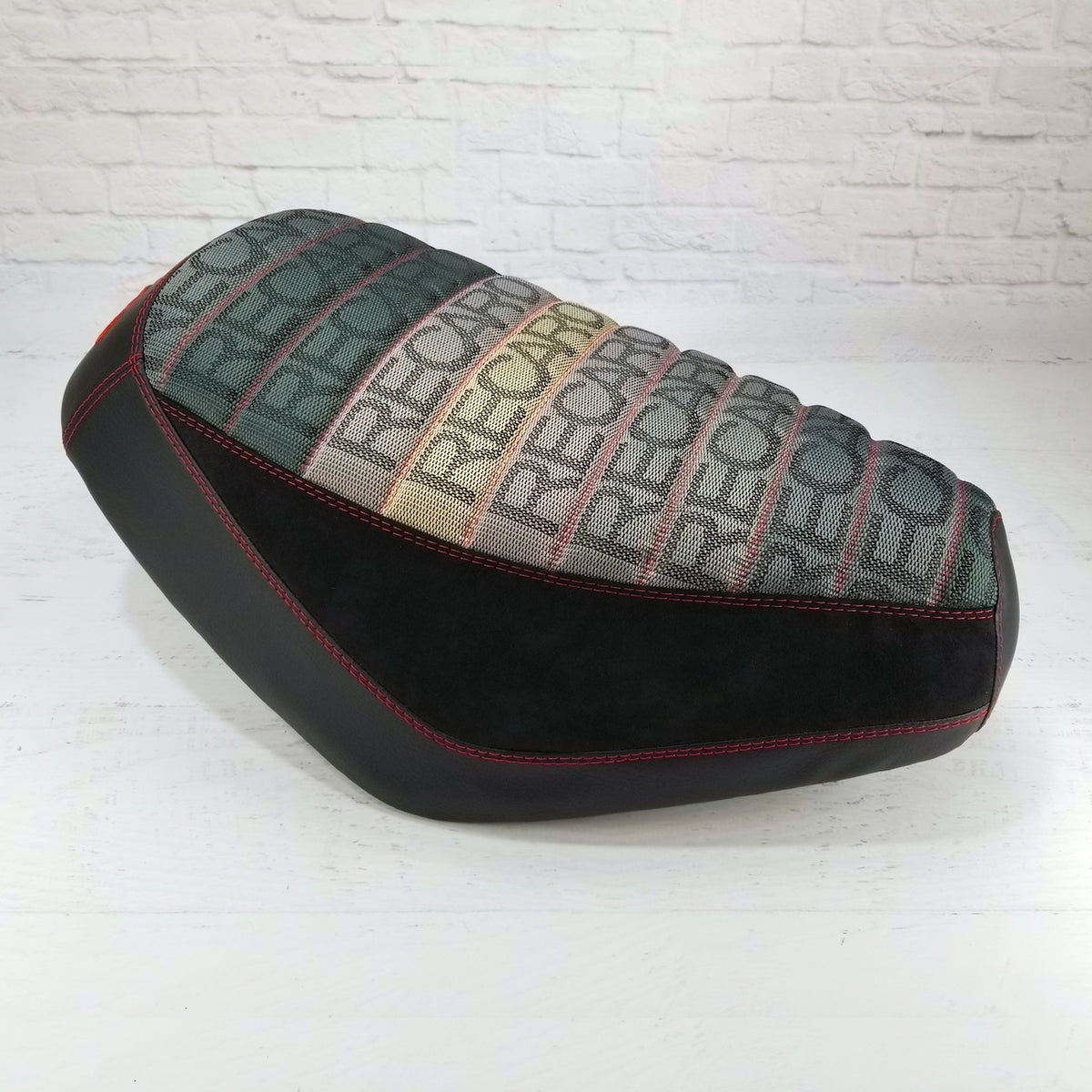 Honda Elite SA50 Recaro and Alcantara suede seat cover by Cheeky Seats