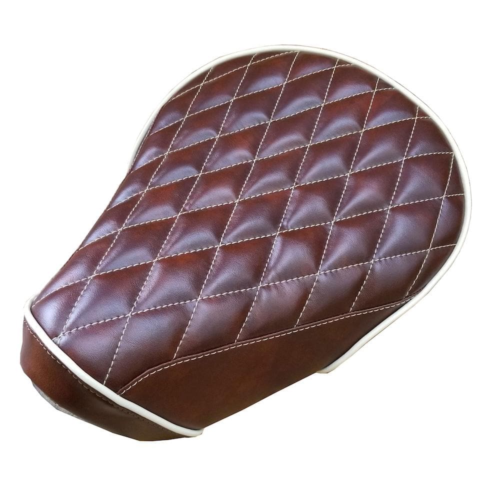 Leather bike online seat cover