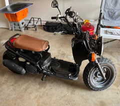 Ready to Ship!  Honda Ruckus Minimalist Seat Cover Waterproof Rustic Distressed Whiskey
