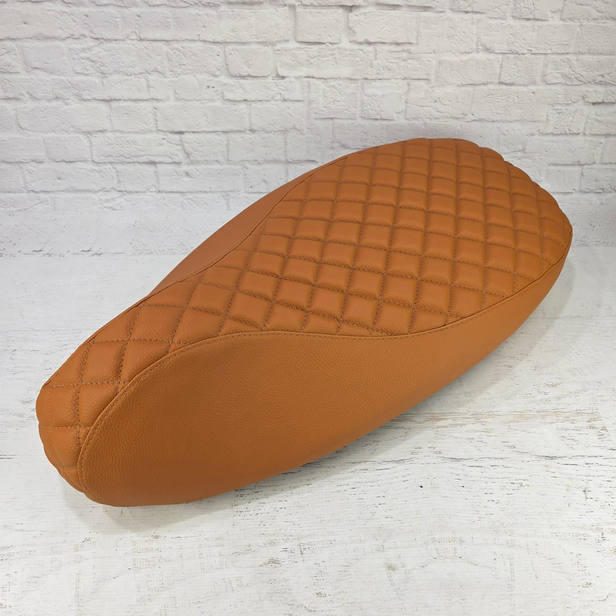 Vespa Sprint / Primavera Calabaza Diamond Seat Cover by Cheeky Seats