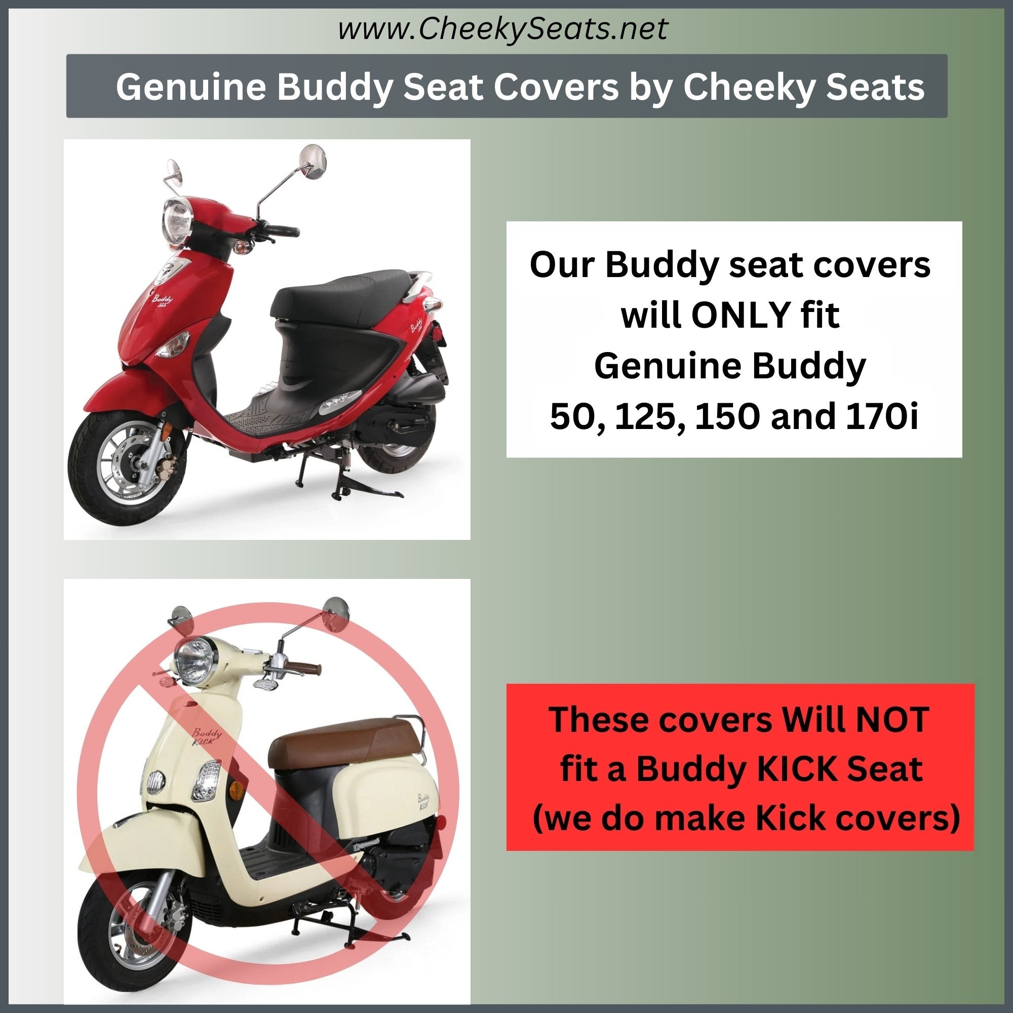 READY TO SHIP! Genuine Buddy Flowers Ecru Seat Cover - Beat The