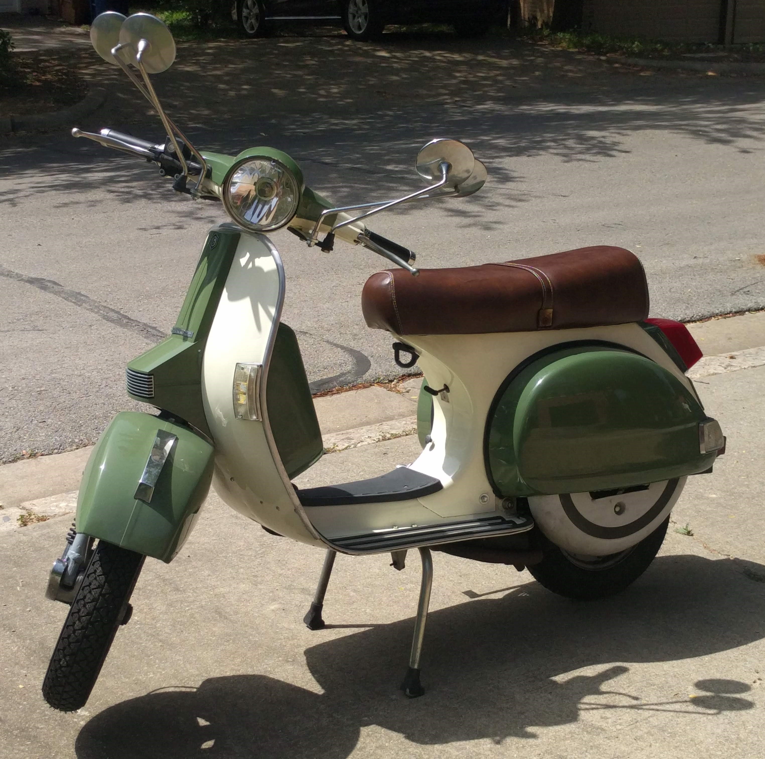 Genuine Stella Whiskey Brown Scooter Seat Cover – Cheeky Seats