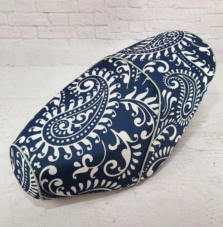READY TO SHIP!  Genuine Buddy Navy Blue Paisley Fabric Seat Cover