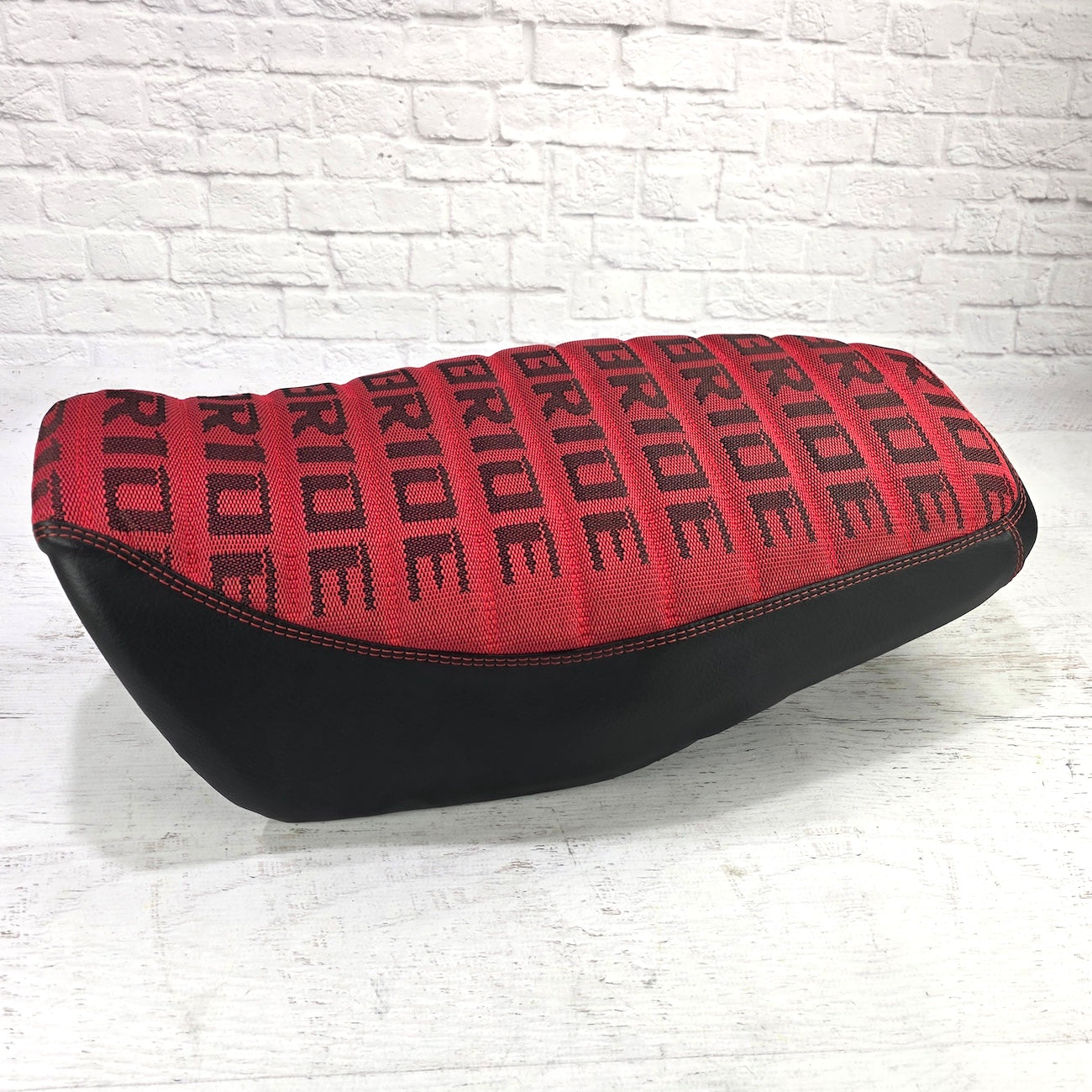 2022 - 2026 RED BRIDE Honda Grom Seat Cover Padded Tuck and Roll
