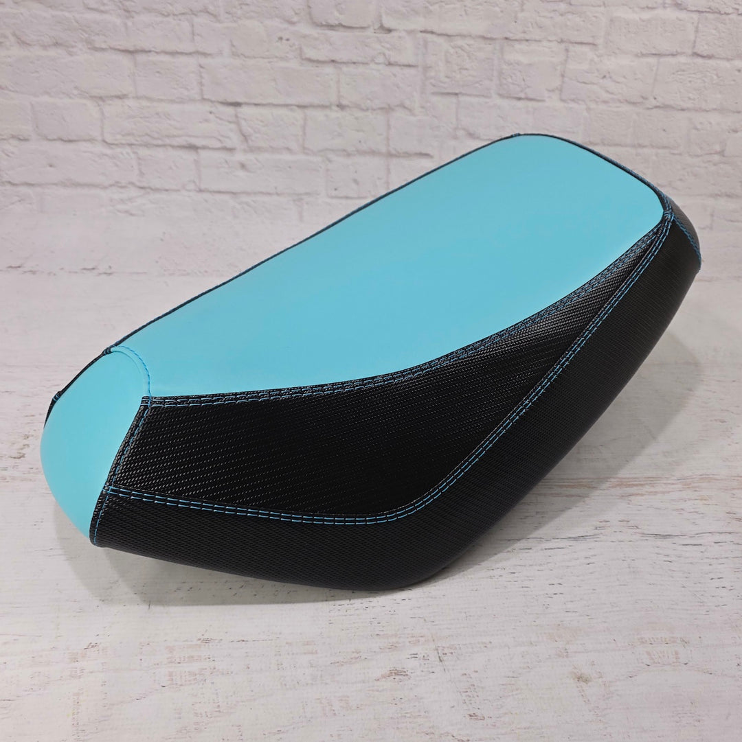 Honda Dio 1 & 2 Aqua Blue Two Tone Seat Cover