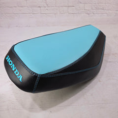 Honda Dio 1 & 2 Aqua Blue Two Tone Seat Cover