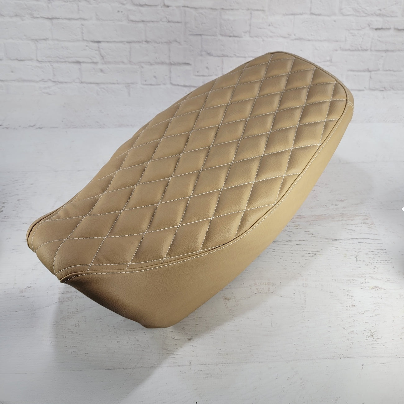 Honda Grom Diamond Camel Tan Seat Cover 2013 - 2026 – Cheeky Seats