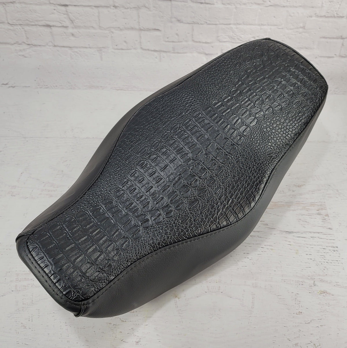 Honda Grom Black Croc GATOR Seat Cover Waterproof – Cheeky Seats