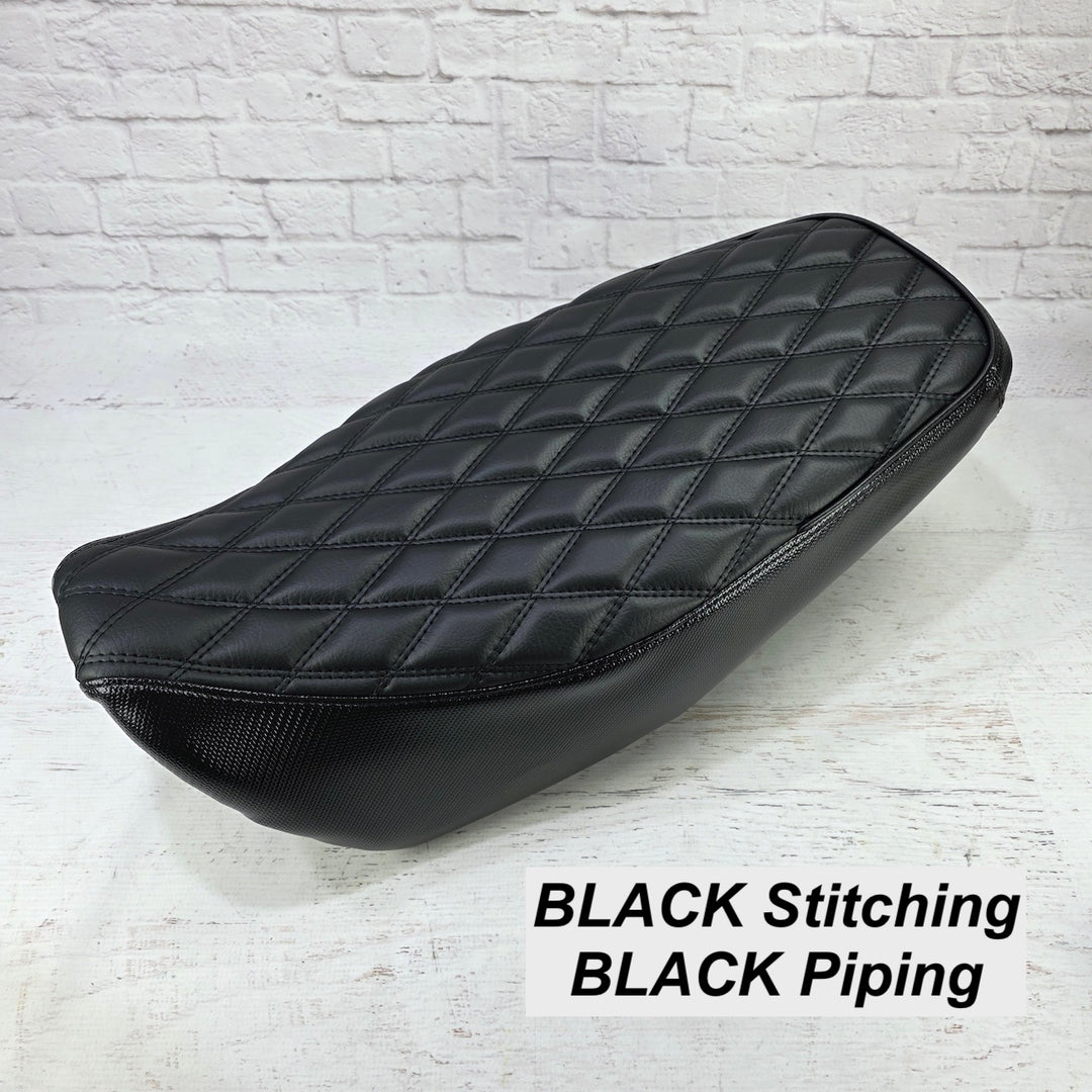 READY TO SHIP! 2022 - 2025 Honda Grom Double Diamond Seat Cover with Piping