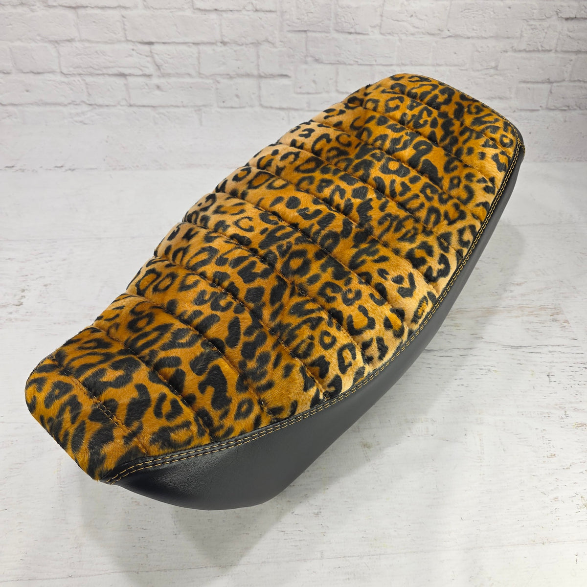 Honda Grom Jaguar Leopard Cheetah Pony - Choose your favorite!, handmade Honda Grom seat cover by Cheeky Seats, featured product view