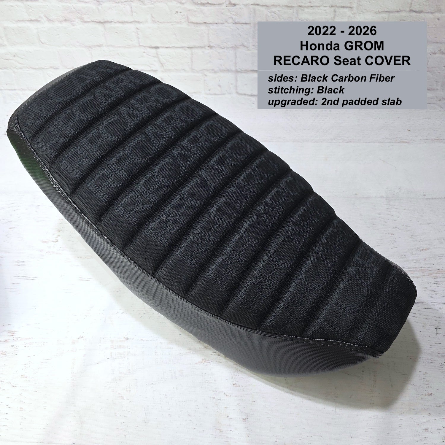 Ready to Ship! 2022-26 Honda Grom RECARO Seat Cover – Cheeky Seats