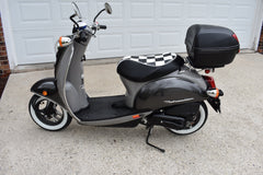 Honda Metropolitan Checkers Seat Cover Handmade