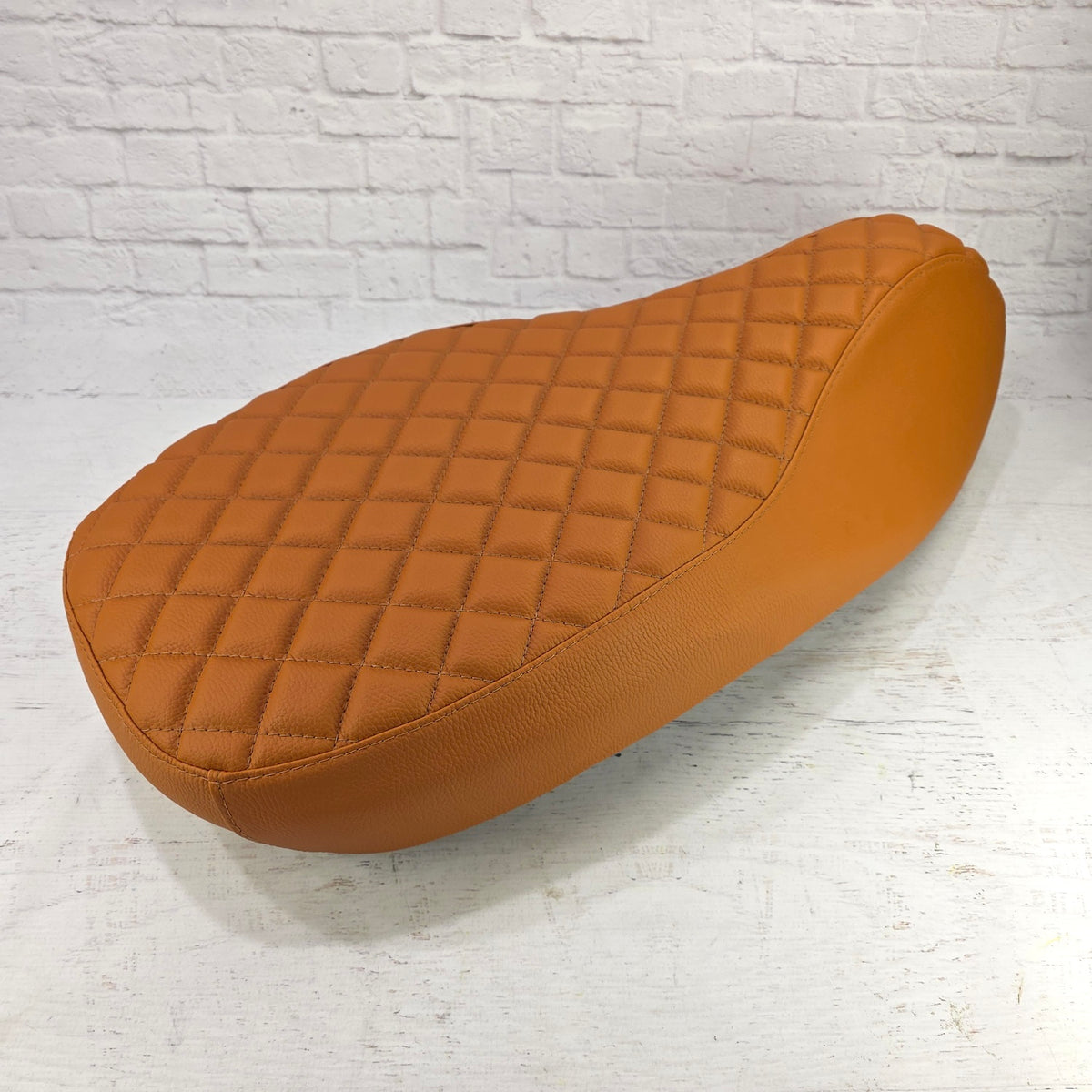 Vespa Sprint / Primavera Calabaza Diamond Seat Cover by Cheeky Seats