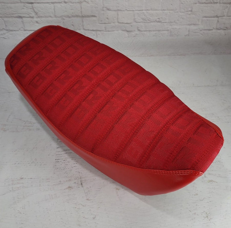2022 - 2024 RED BRIDE Honda Grom Seat Cover Padded Tuck and Roll MSX125