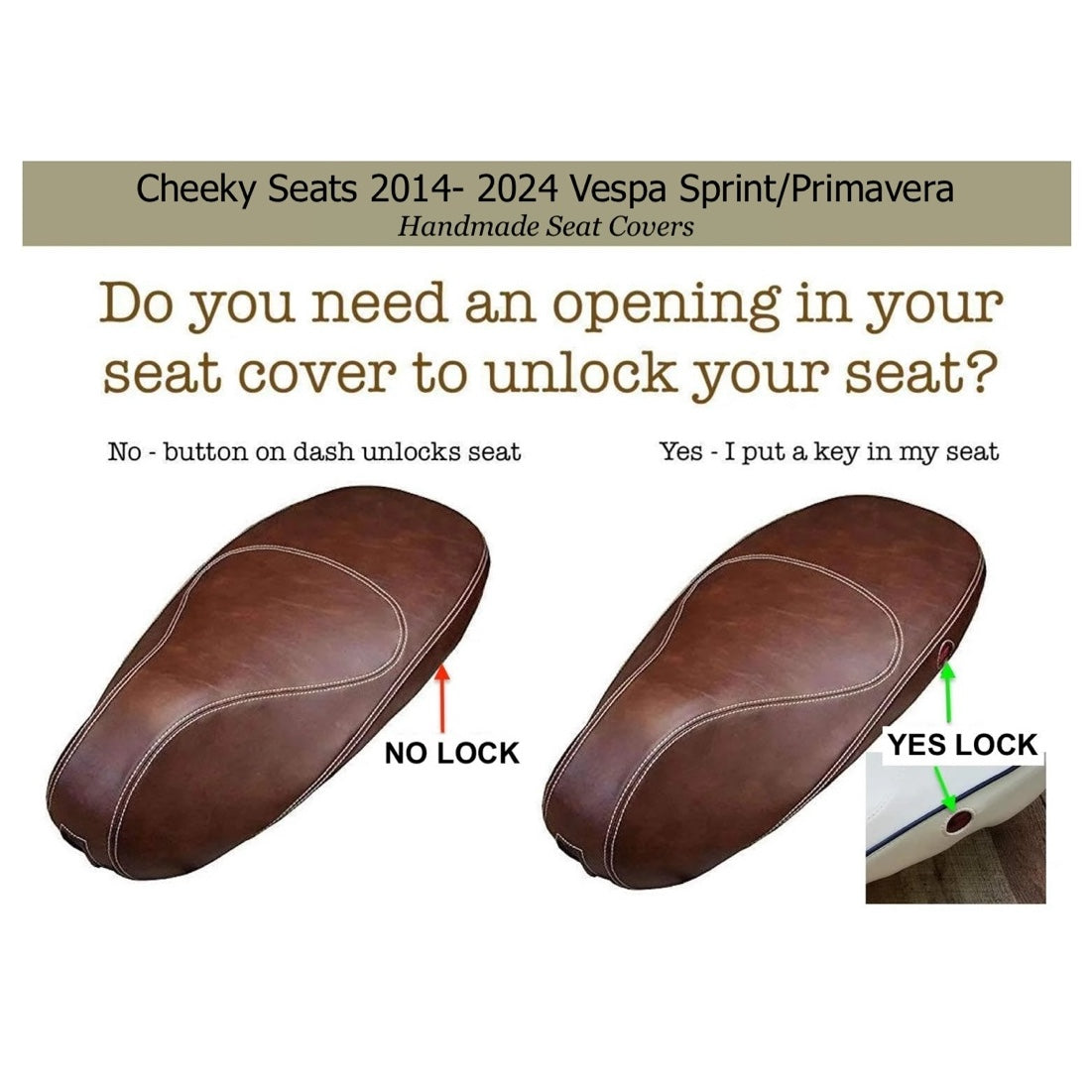 Vespa Sprint / Primavera Yacht Club Stripes Seat Cover – Cheeky