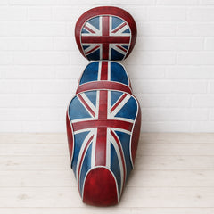 Vespa GTV Union Jack Seat Cover - British Flag