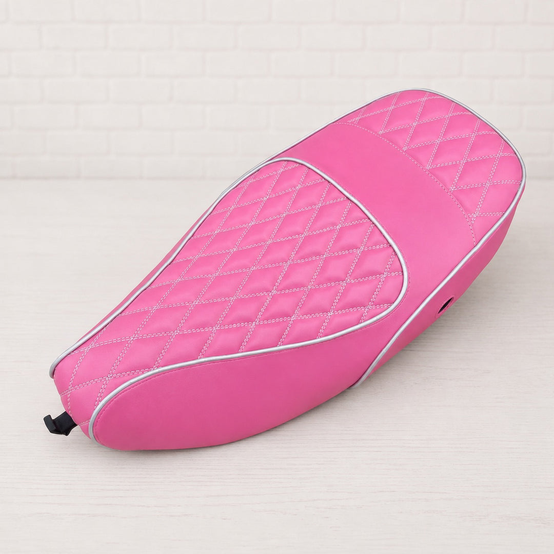 Vespa LX 50 / 125 / 150 Pink Diamond Handmade Seat Cover