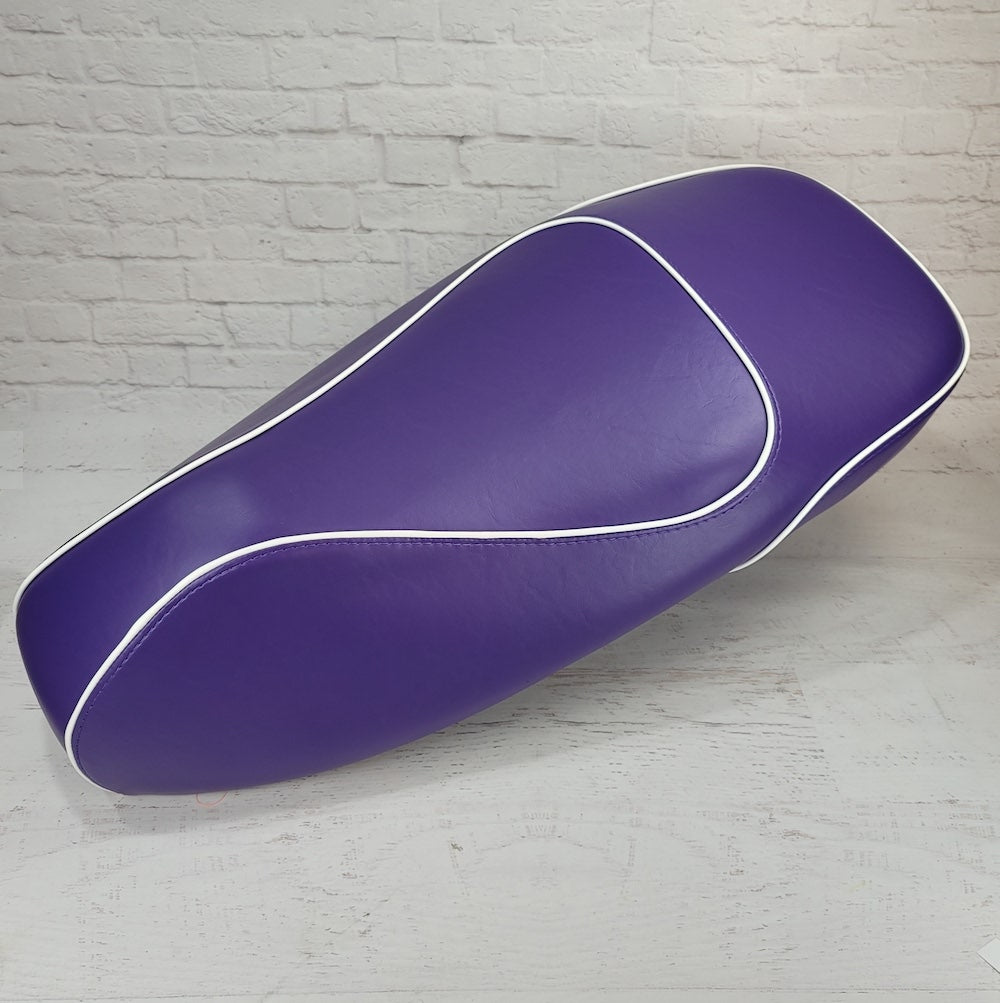 Vespa GTS 250 300 Seat Cover Purple with  Piping