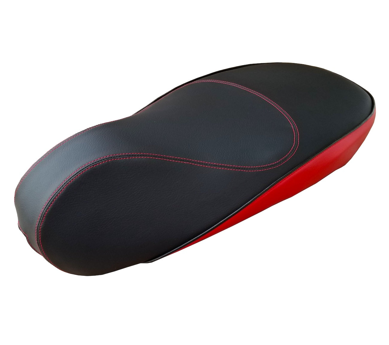 Vespa Sprint / Primavera Seat Cover Black and Red – Cheeky Seats