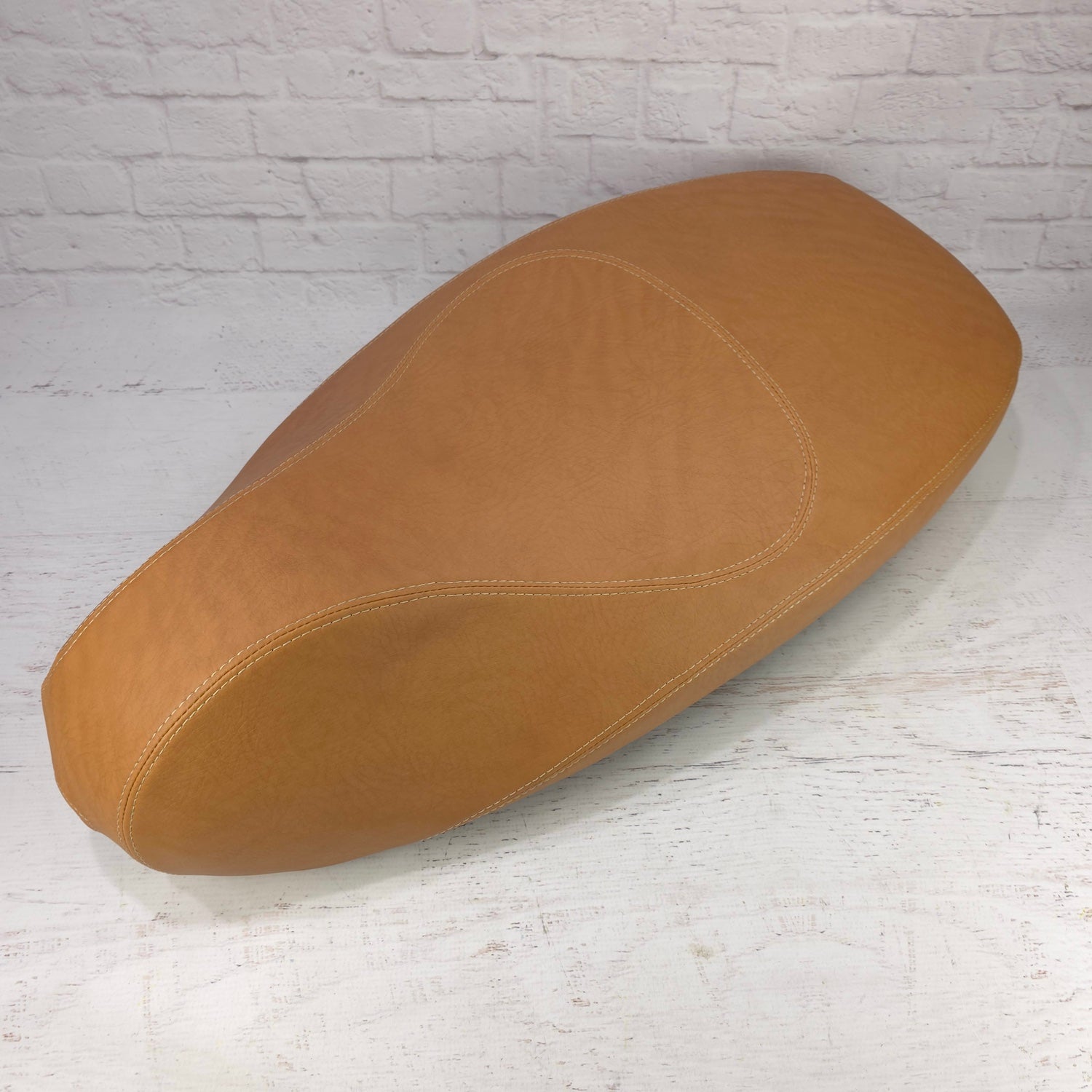 Vespa Sprint Primavera Seat Cover Golden Matte Saddle Tan French