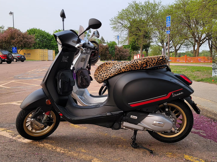 Sprint / Primavera Cheetah Zebra Leopard Fur Seat Cover - choose your fur!