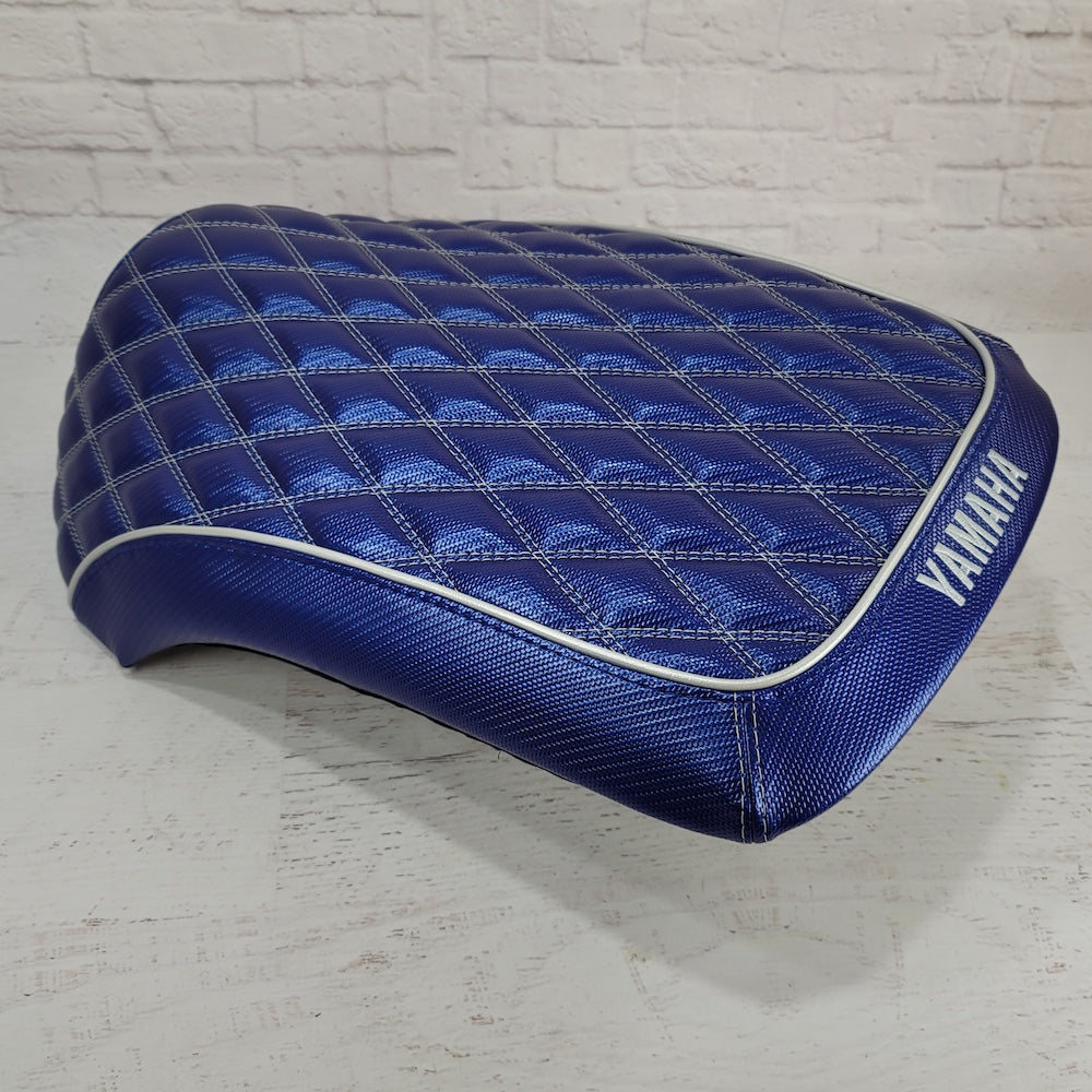 Yamaha C3 Blue Carbon Diamond Seat Cover XF 50 VOX Giggle