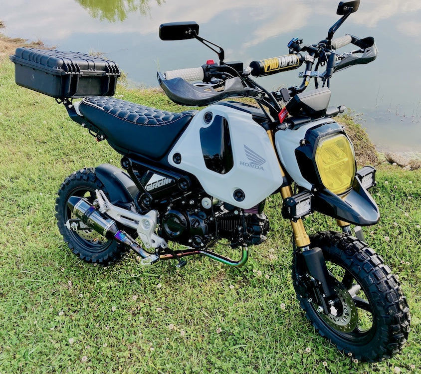 Honda Grom Nested Hexagon Seat Cover MSX125 Hexagon