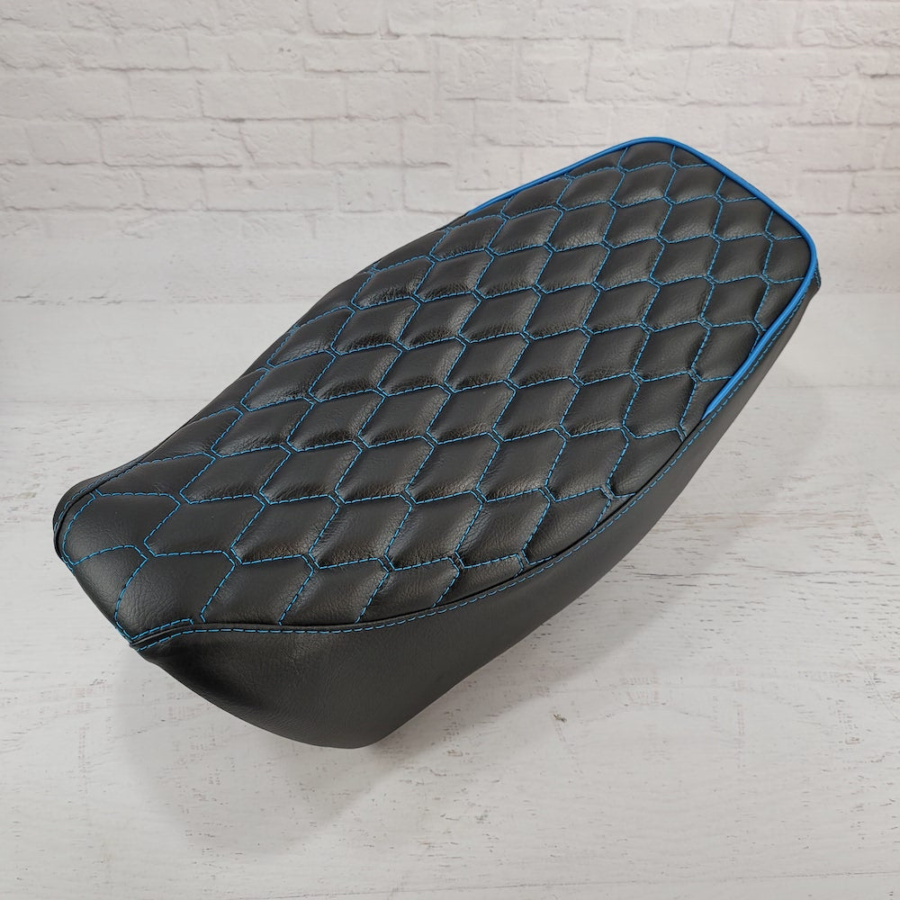 Honda Grom Seat Cover MSX125 Long Diamond Hex Seat Cover 2013 2024 Cheeky Seats Scooter Seat