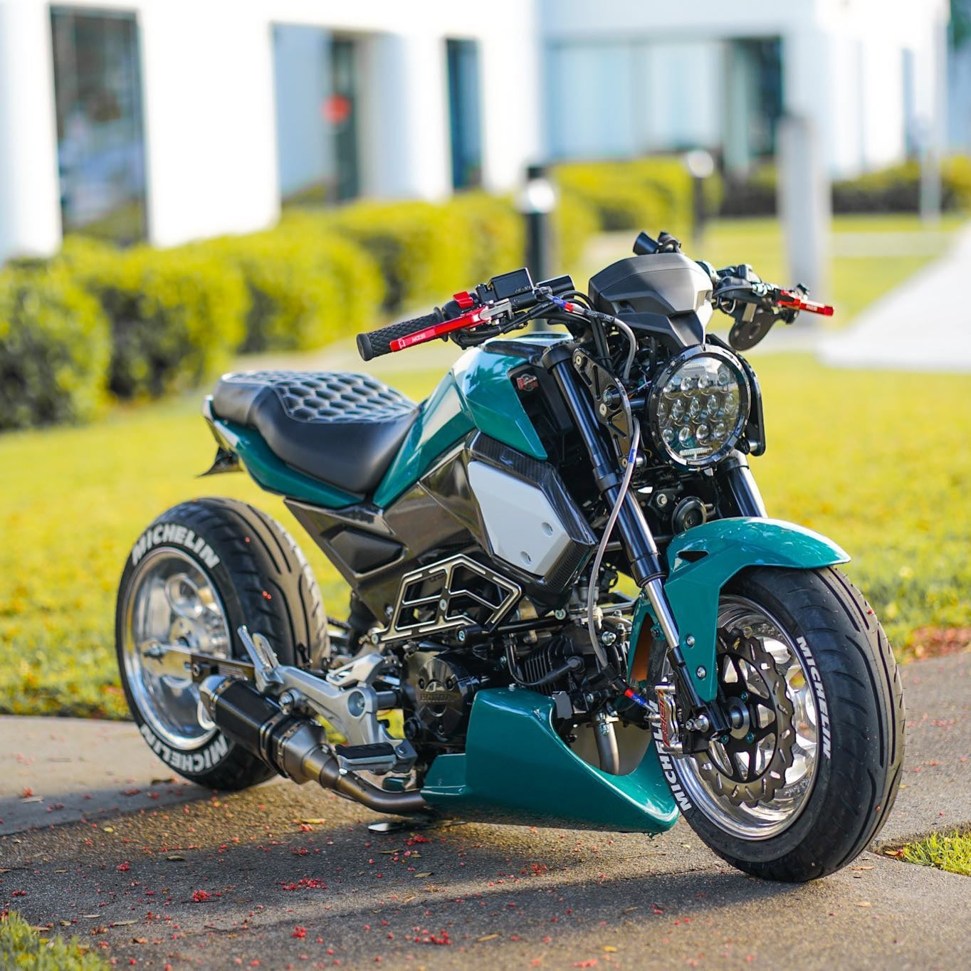 Honda Grom Seat Cover MSX125 Hexagon Cheeky Seats Scooter