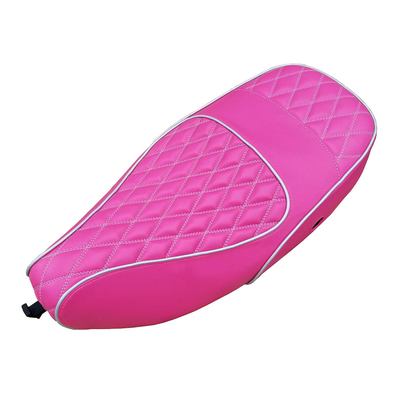 Vespa LX 50 / 125 / 150 Pink Diamond Handmade Seat Cover