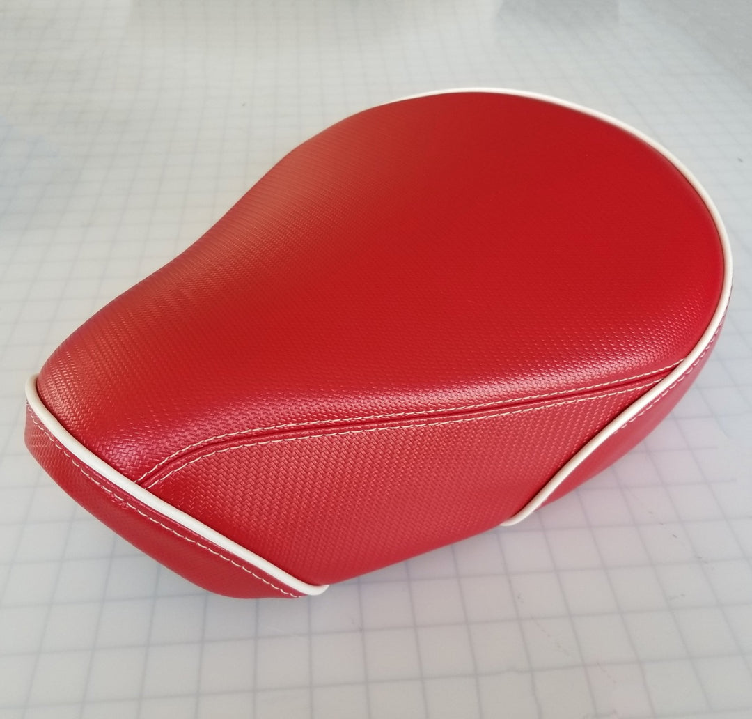 Honda Super Cub Seat Cover C125 Red Carbon Fiber Padded