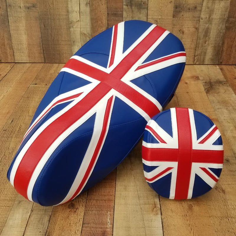 Union jack seat pads cheap