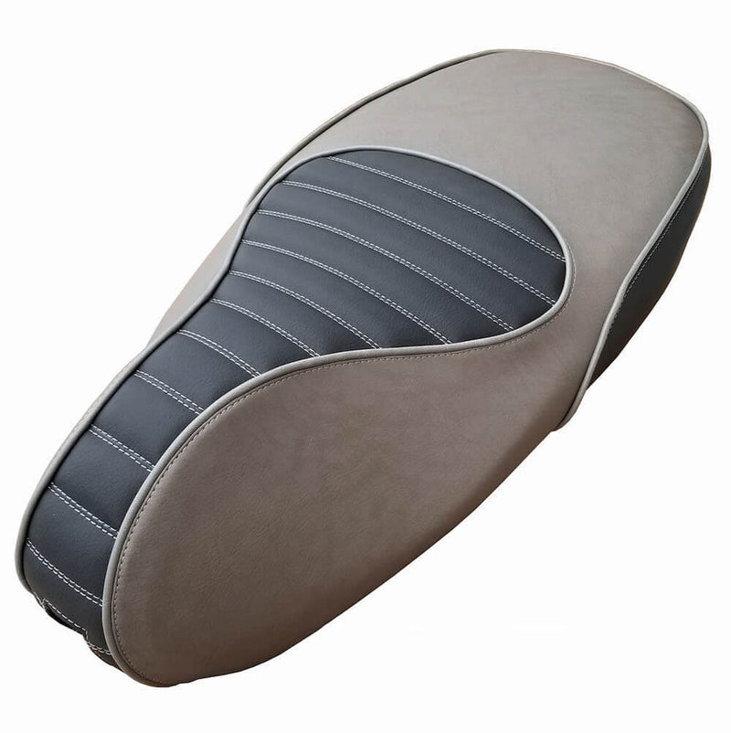 Vespa Sprint Primavera Padded Gray Two Tone Scooter Seat Cover
