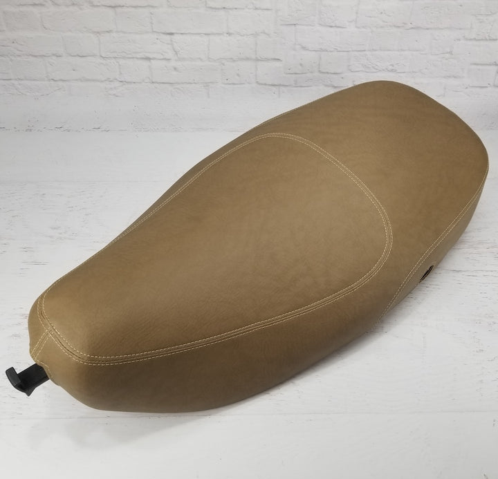 Tan Vespa LX Seat Cover Cheeky Seats