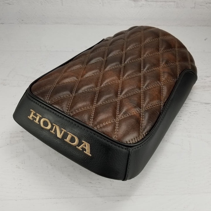READY TO SHIP! Honda Ruckus Seat Cover Tobacco Brown and Black